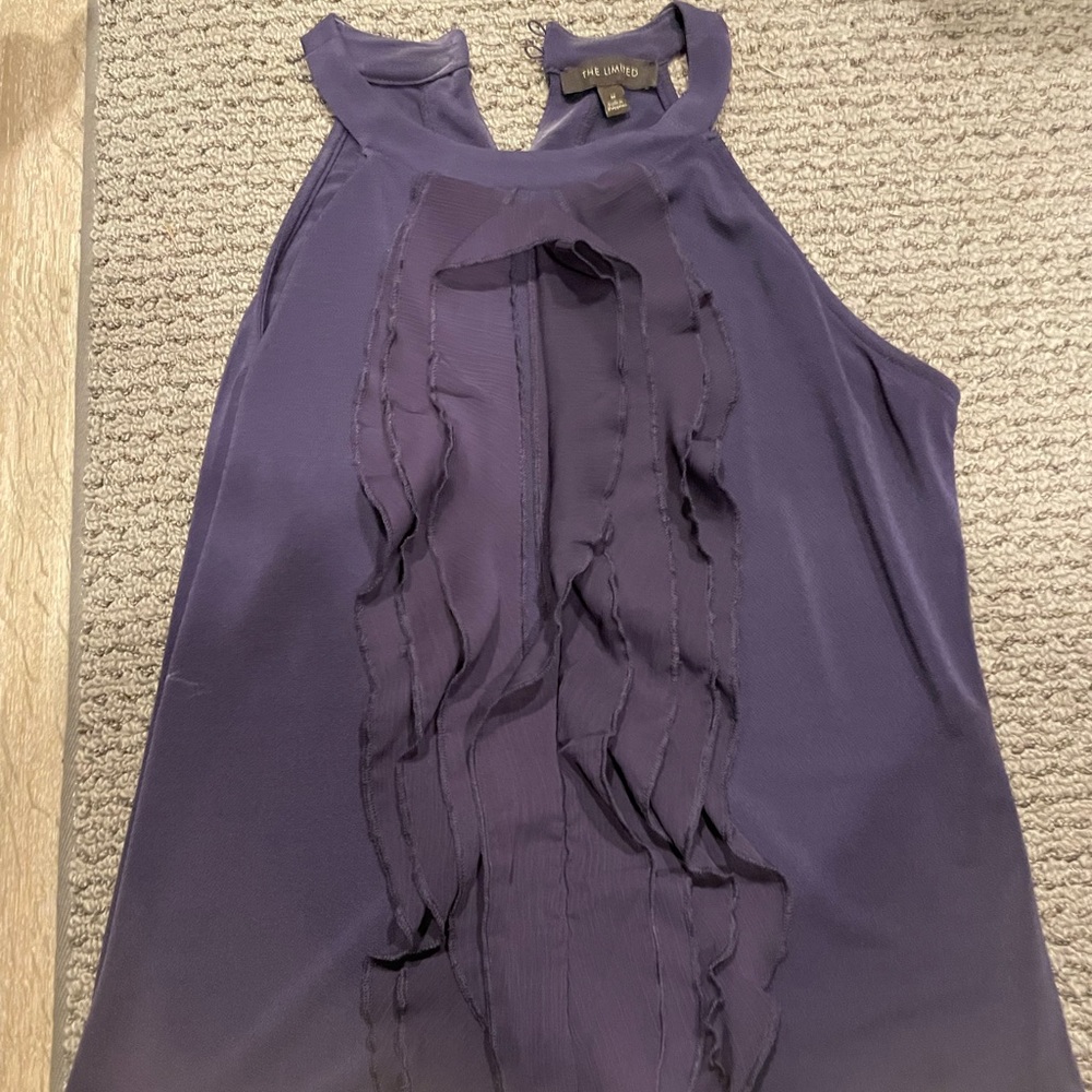 Deep Purple Sleeveless Top